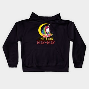 Unicorn Pop-Pop Kids Hoodie